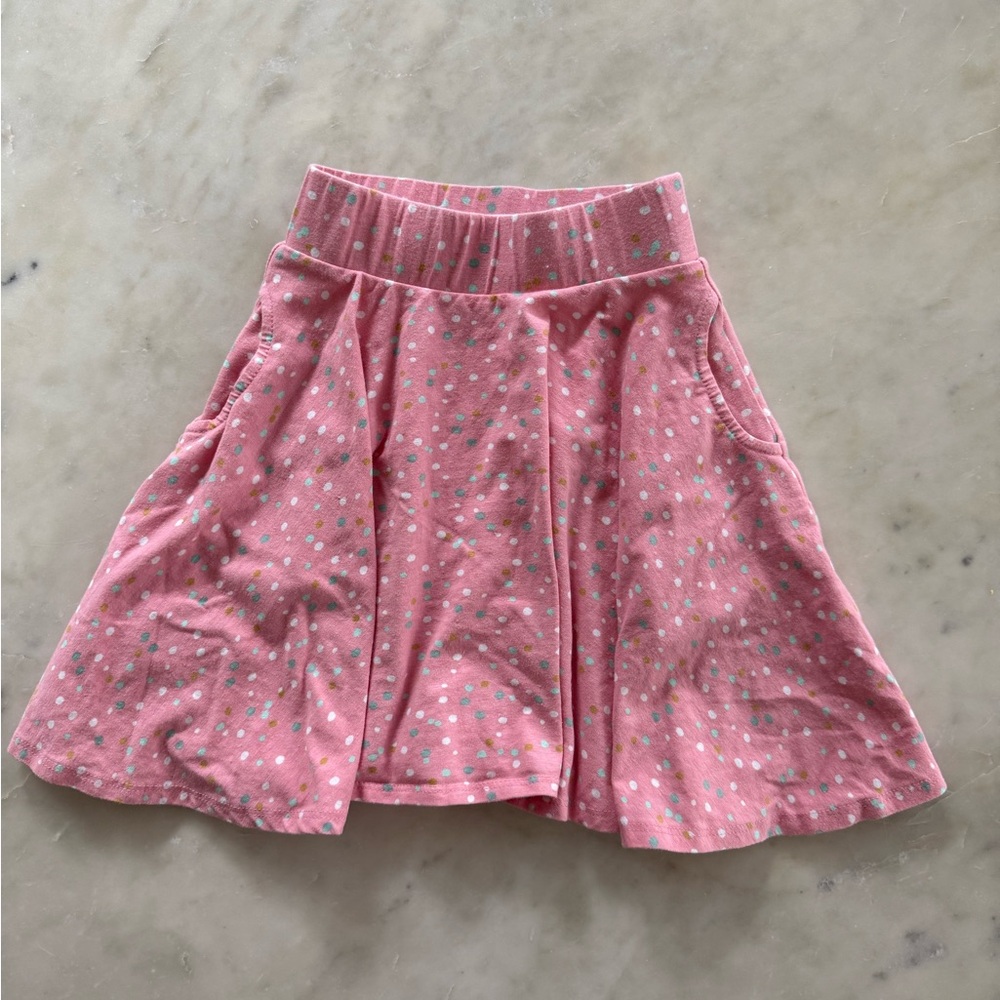 Remie Girl dotted midi twirly skirt